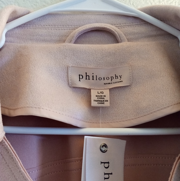 Philosophy Light Pink Jacket - Picture 2 of 15